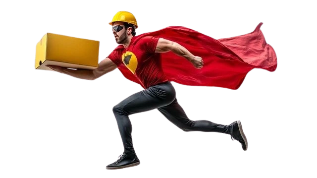 Delboy delivery courier